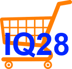 IQ28 Warenkorb, IQ28 Shopping Cart