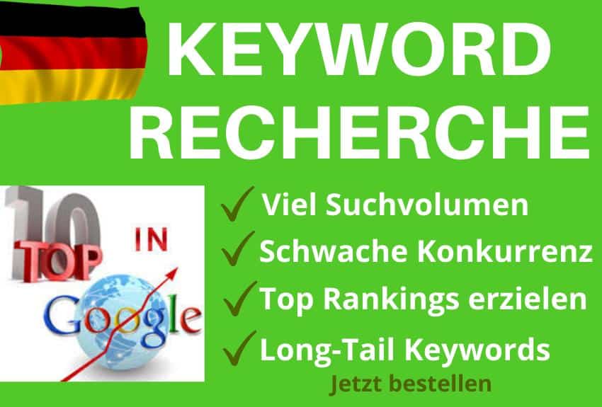 Keyword Recherche deutsch