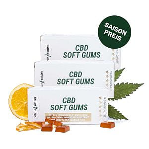 Natura Vitalis CBD Soft Gums 3-er-Vorteilspack